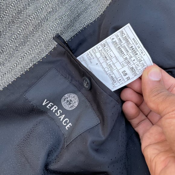 Versace Men Suit Two Piece Pant and Coat Italy - Picture 8 of 14